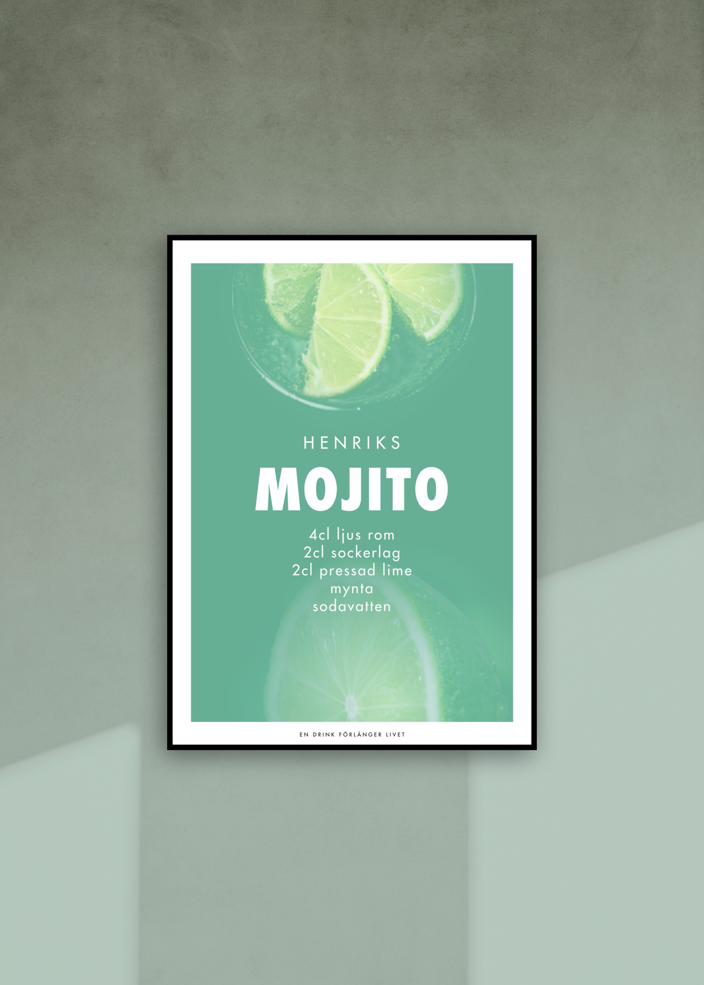 Drikkeplakat Mojito