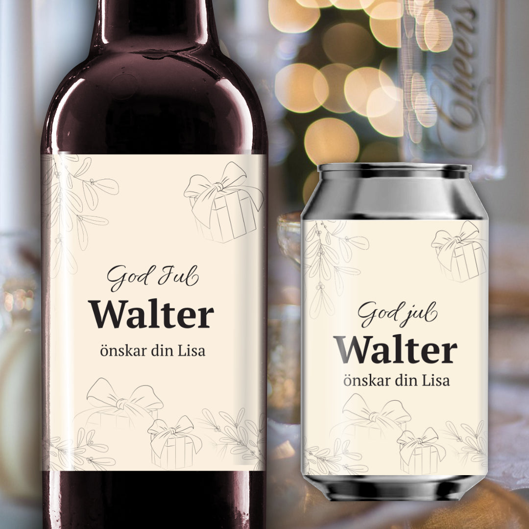 Gör dina egna flasketiketter - Perfekt för allt värt att fira!