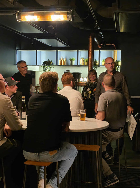 Skyltstället på konferens på Box Hotel i Linköping