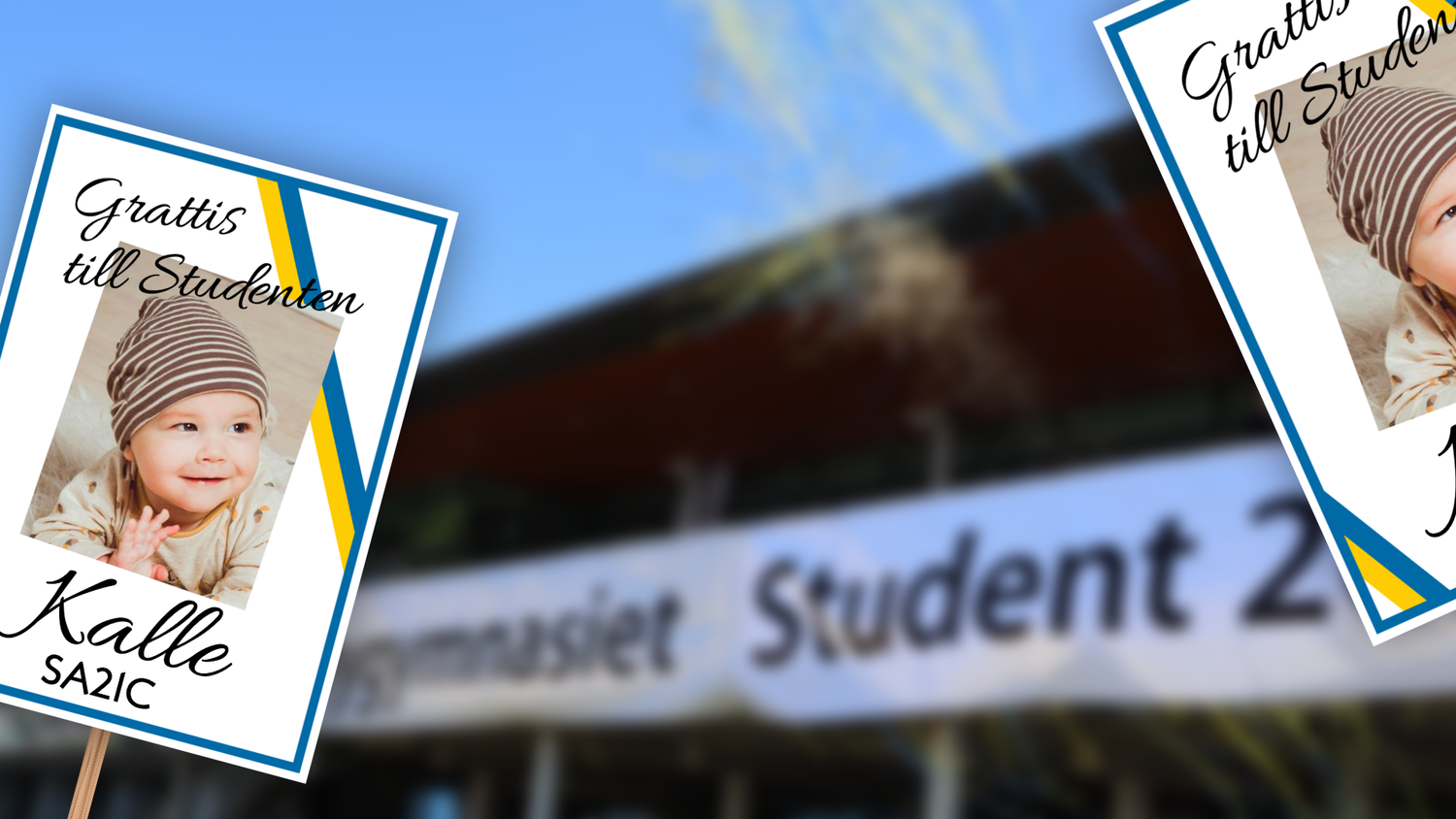 Studentskyltar