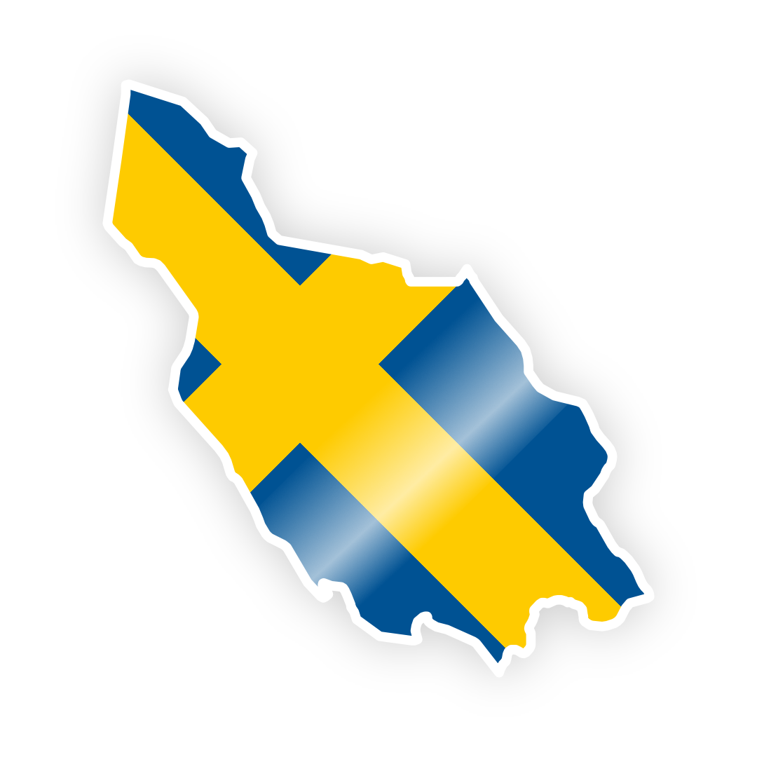 Klistermärke dalarna