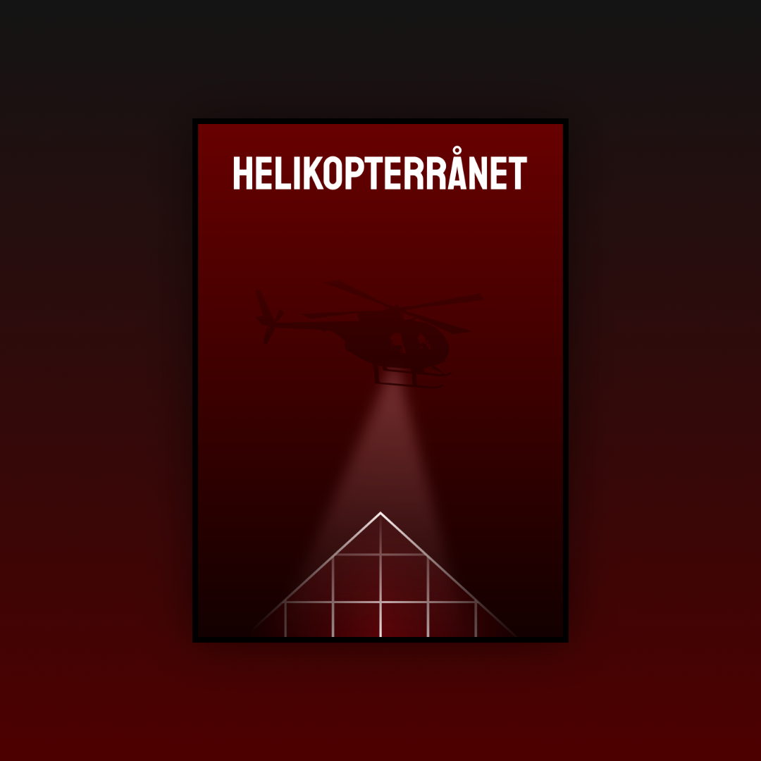 Filmposter Helikopterrånet