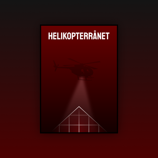 Filmposter Helikopterrånet