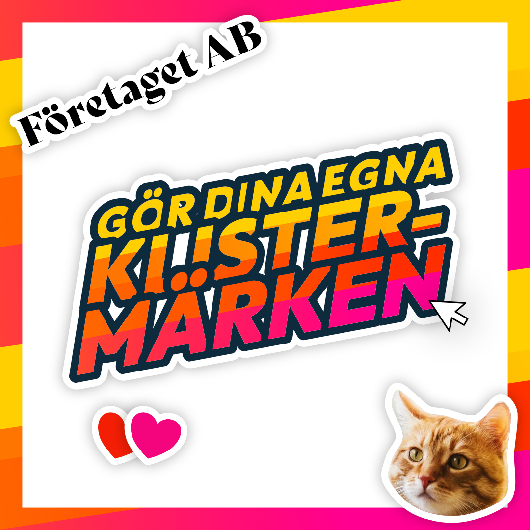 Gör dina egna klistermärken
