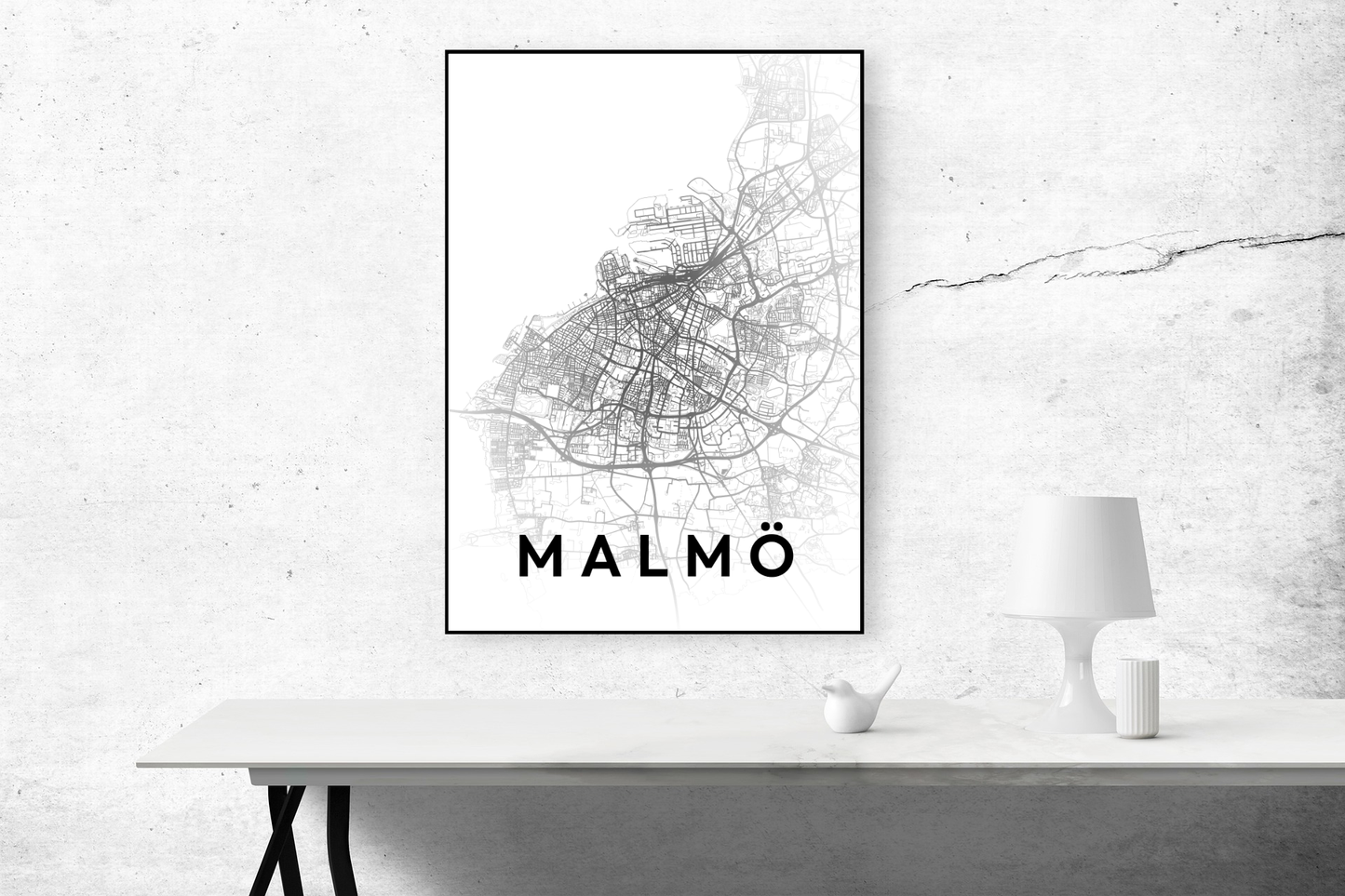 Kartposter Malmö