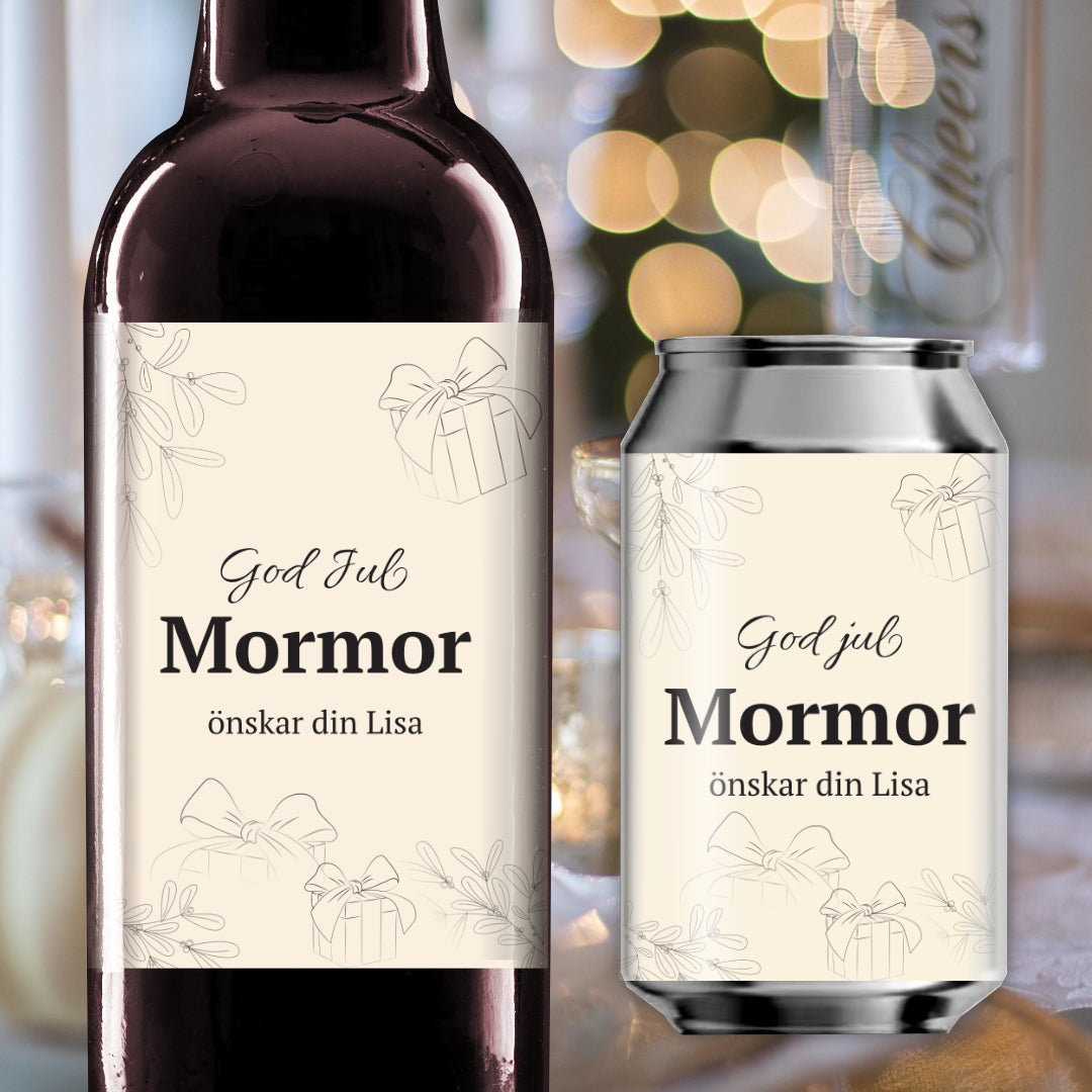 Gör dina egna flasketiketter - Perfekt för allt värt att fira!